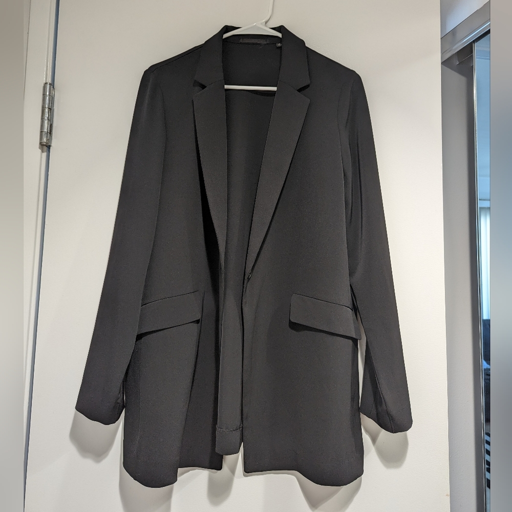 Uniqlo Suit Jacket/Blazer Flowy/Loose